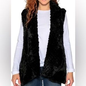 Love Token Faux Fur Vest